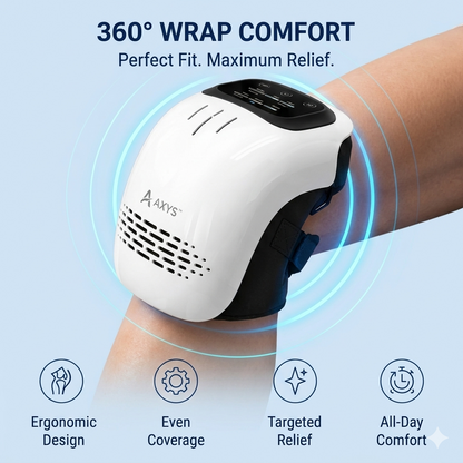 Axys™ - Smart-Flow 3-in-1 Wireless Knee Massager
