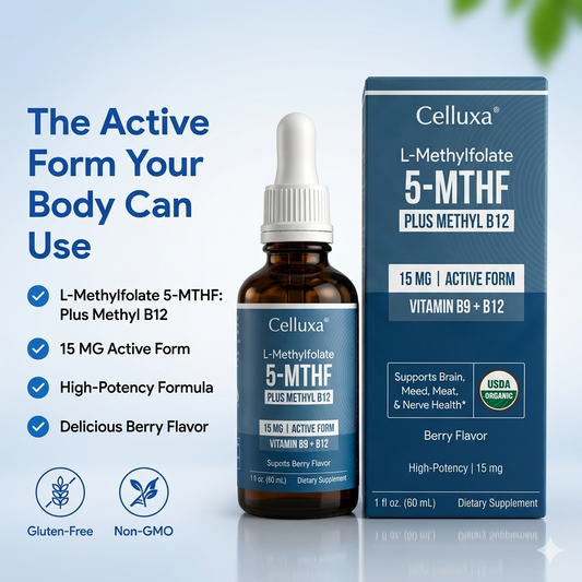 Celluxa™ - Bioactive 5-MTHF Liquid Concentrate